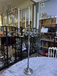 5-Head 75 cm Aluminium Candelabra