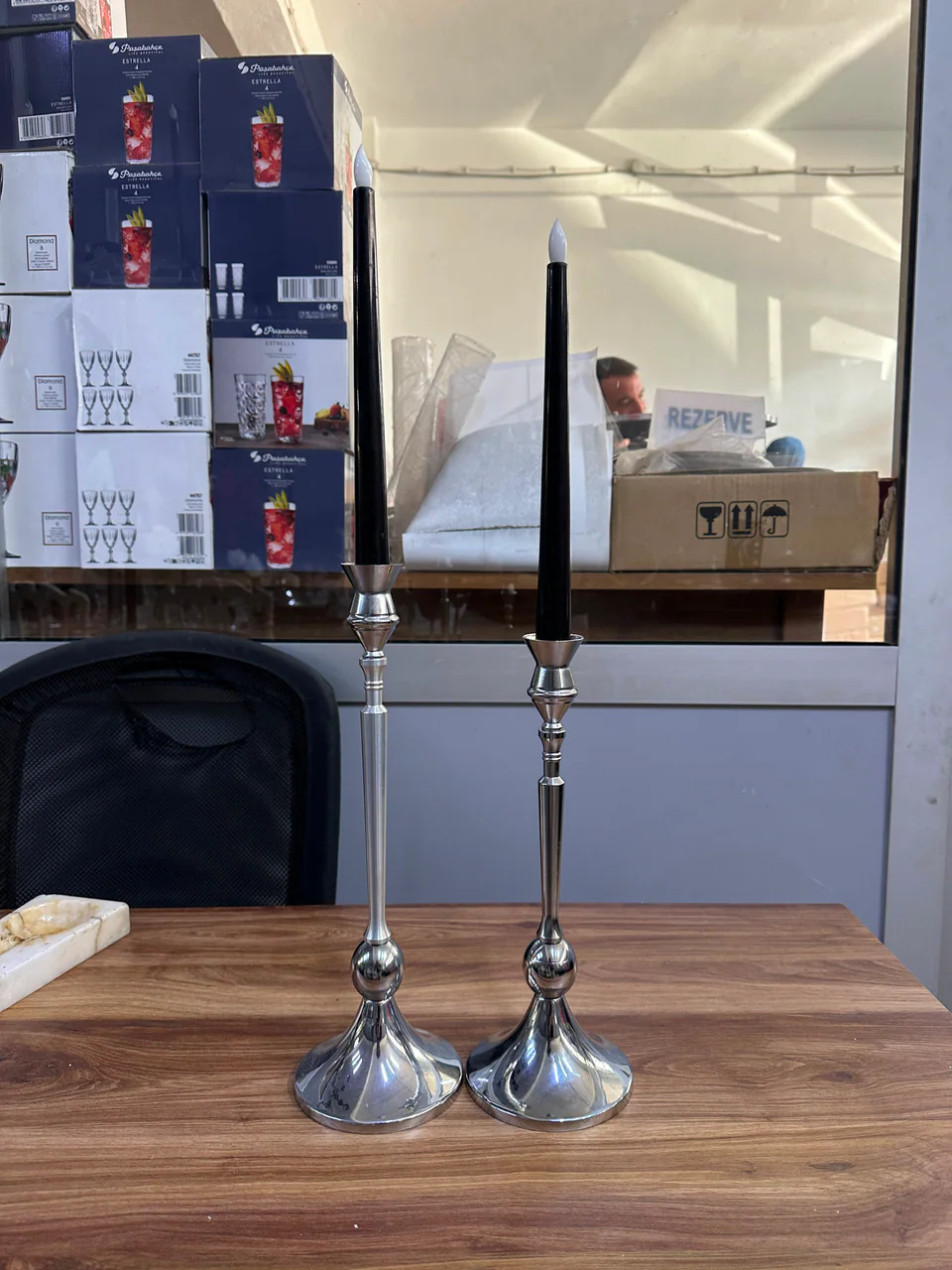 Buda Candlestick Candle Holder