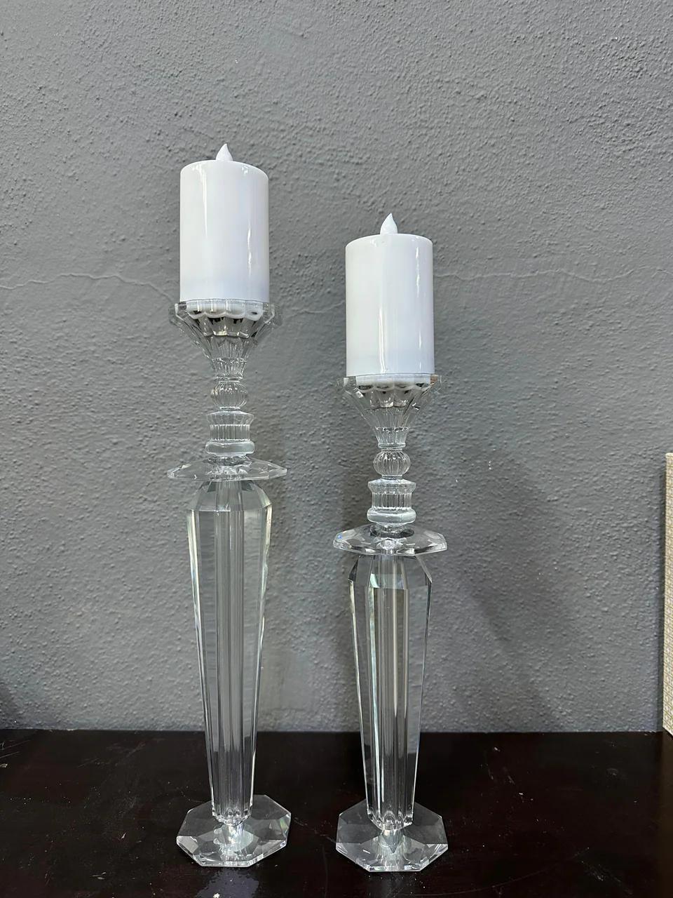 Kristal Mumluk Set