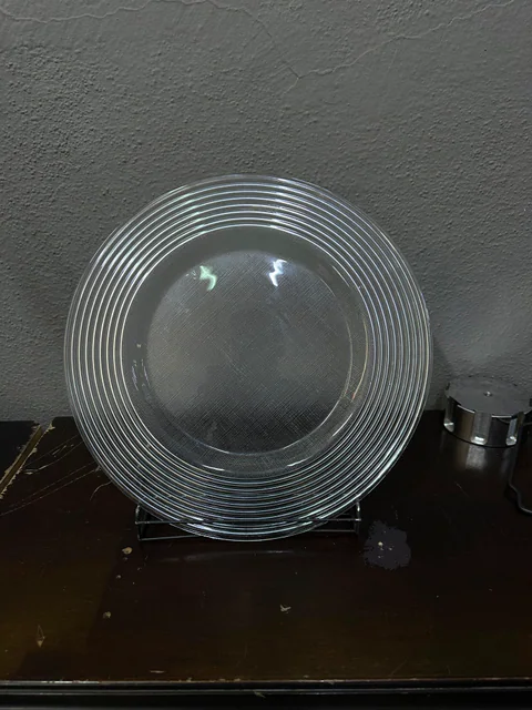 Prato marcador de vidro Sicim; Vidro, Ø30 cm — imagem do produto 1/3