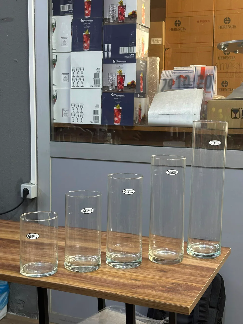 Cologne Glass Cylinder