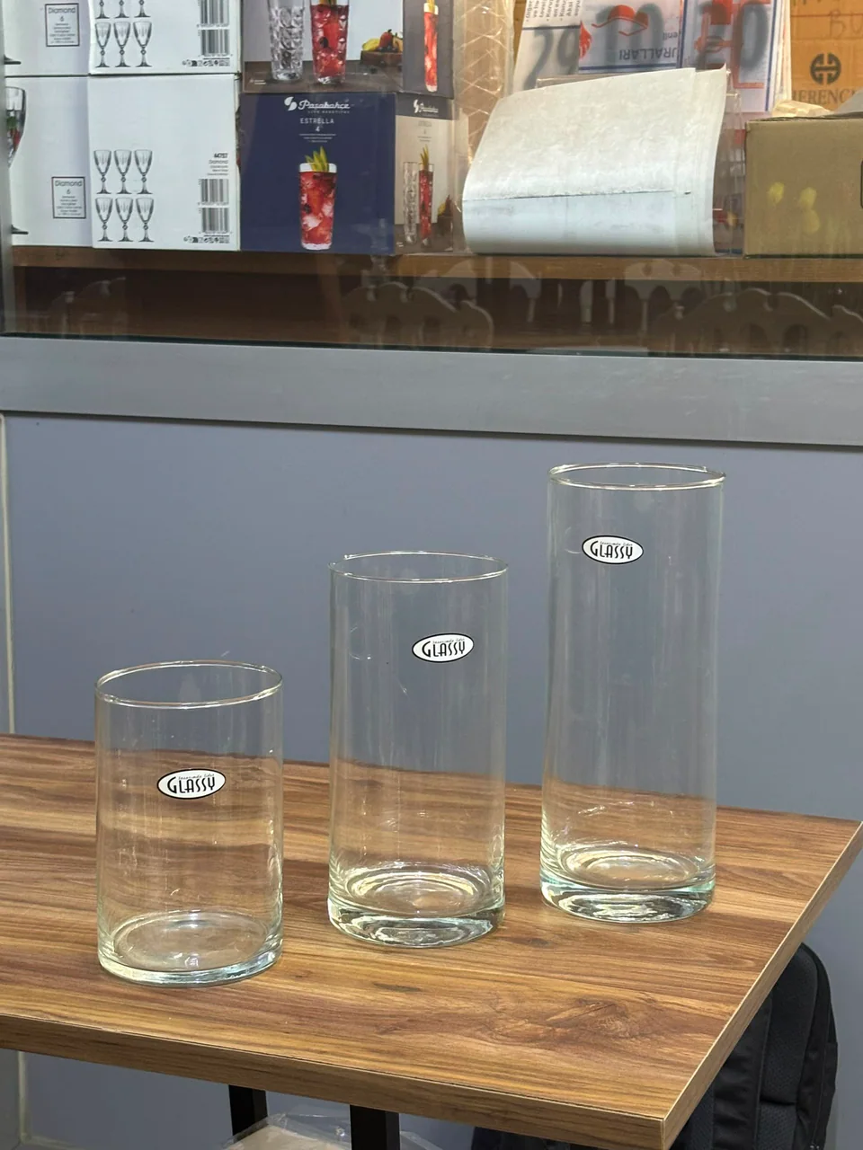 10 Cap 3lu 15-20-25 Glass Cylinder